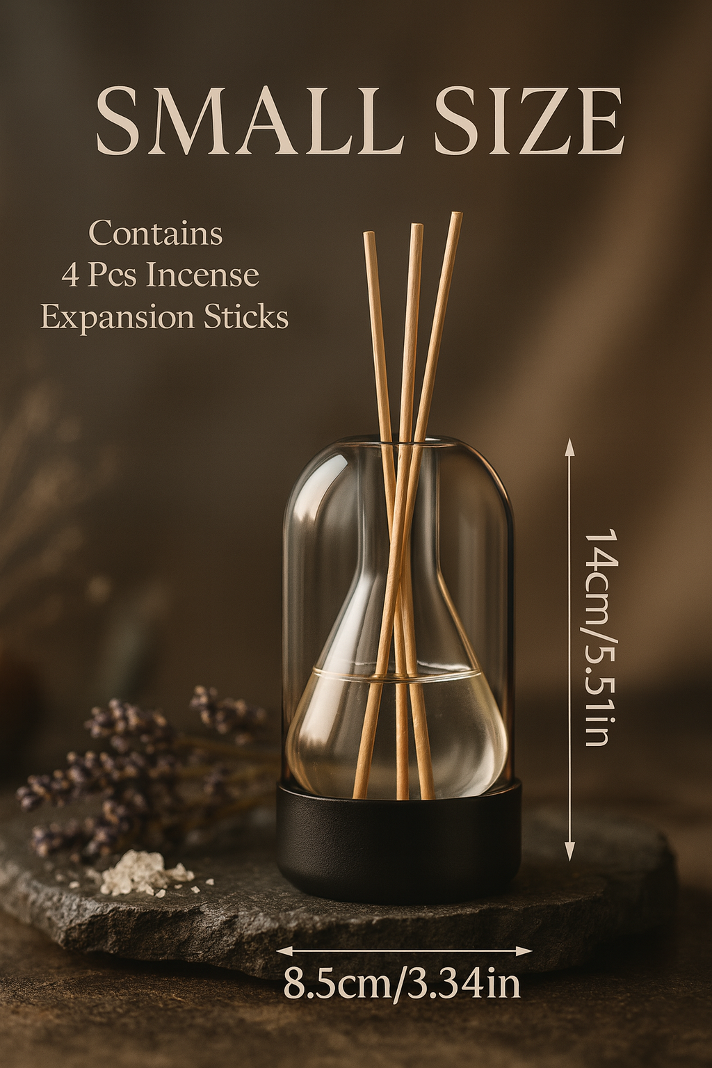 Glass Reed Diffuser Bottle