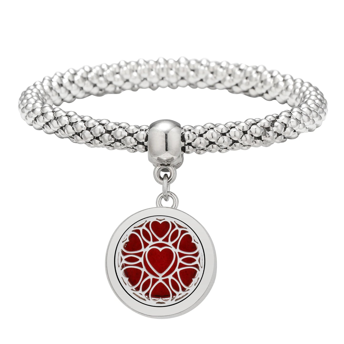 Bracelet with Corn Chain & Hollow Design