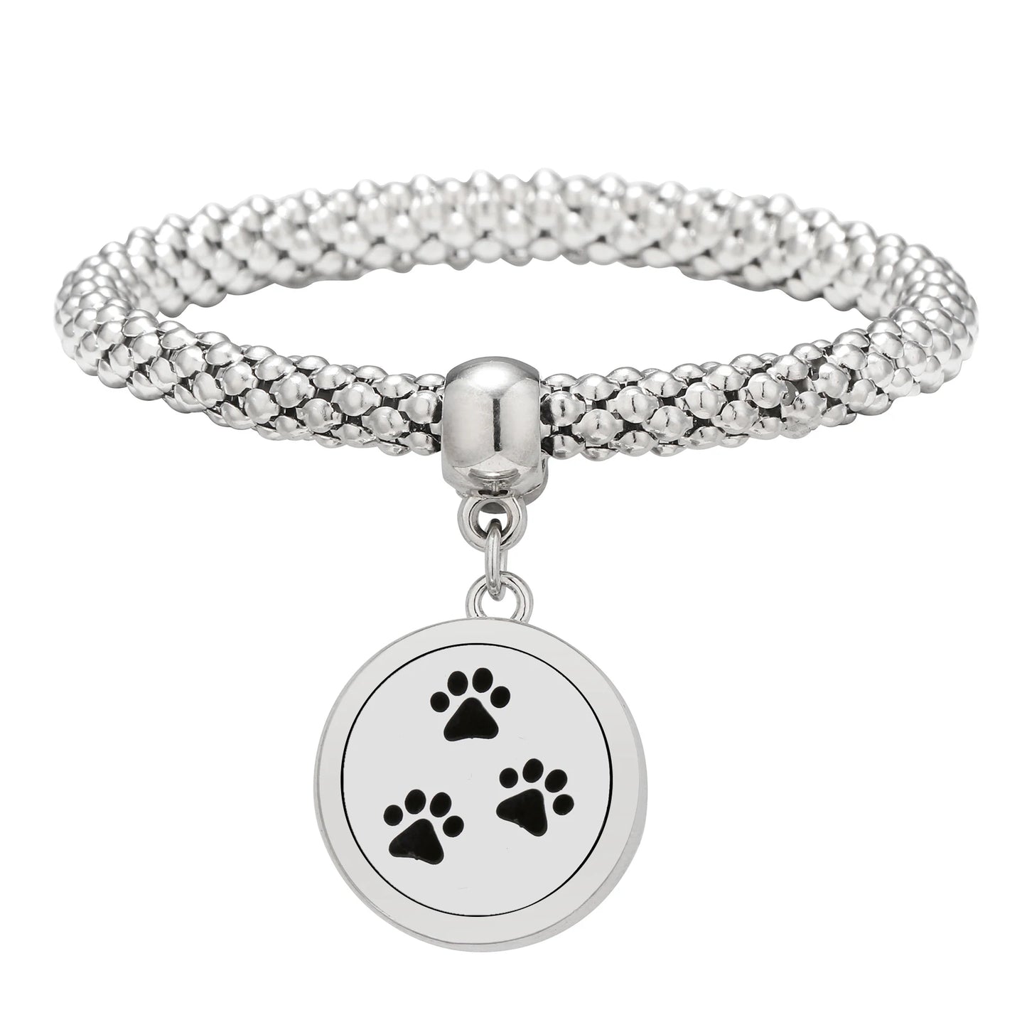 Bracelet with Corn Chain & Hollow Design