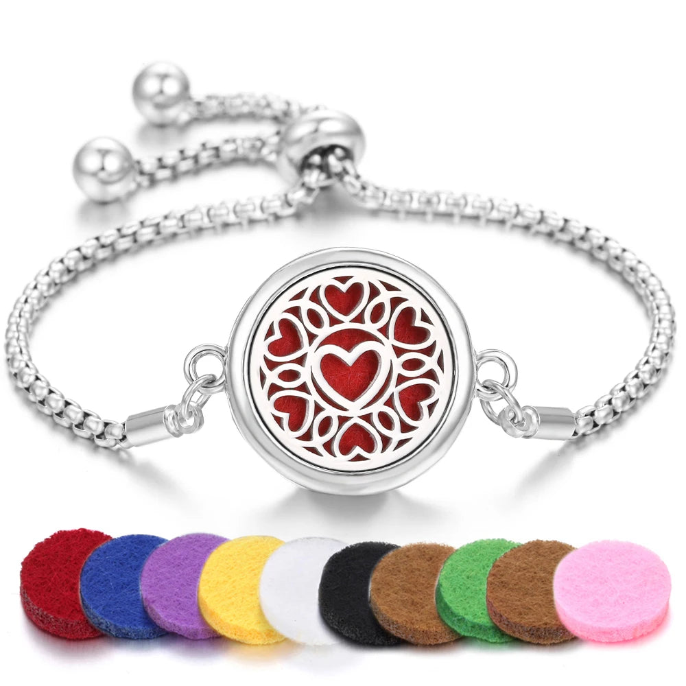 Slider Chain Diffuser Bracelet