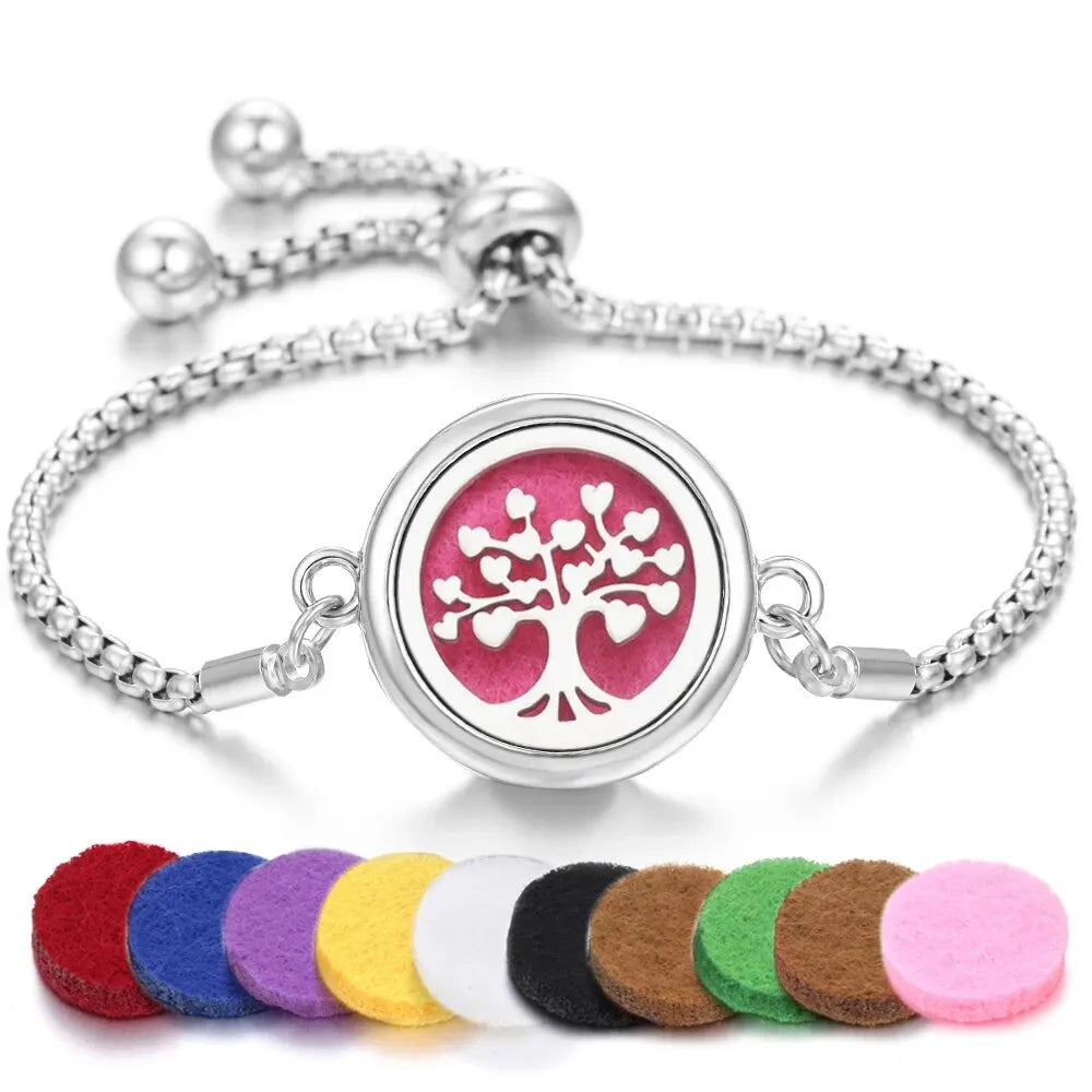 Slider Chain Diffuser Bracelet