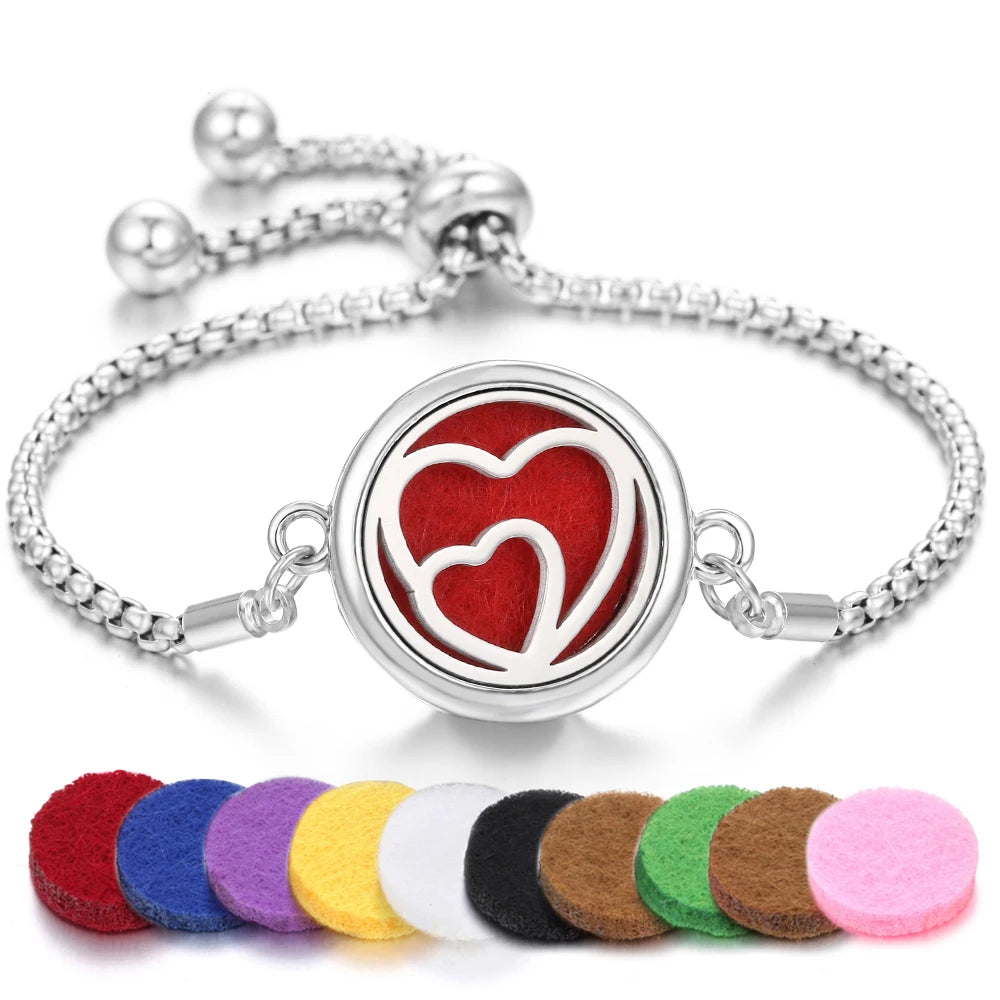 Slider Chain Diffuser Bracelet