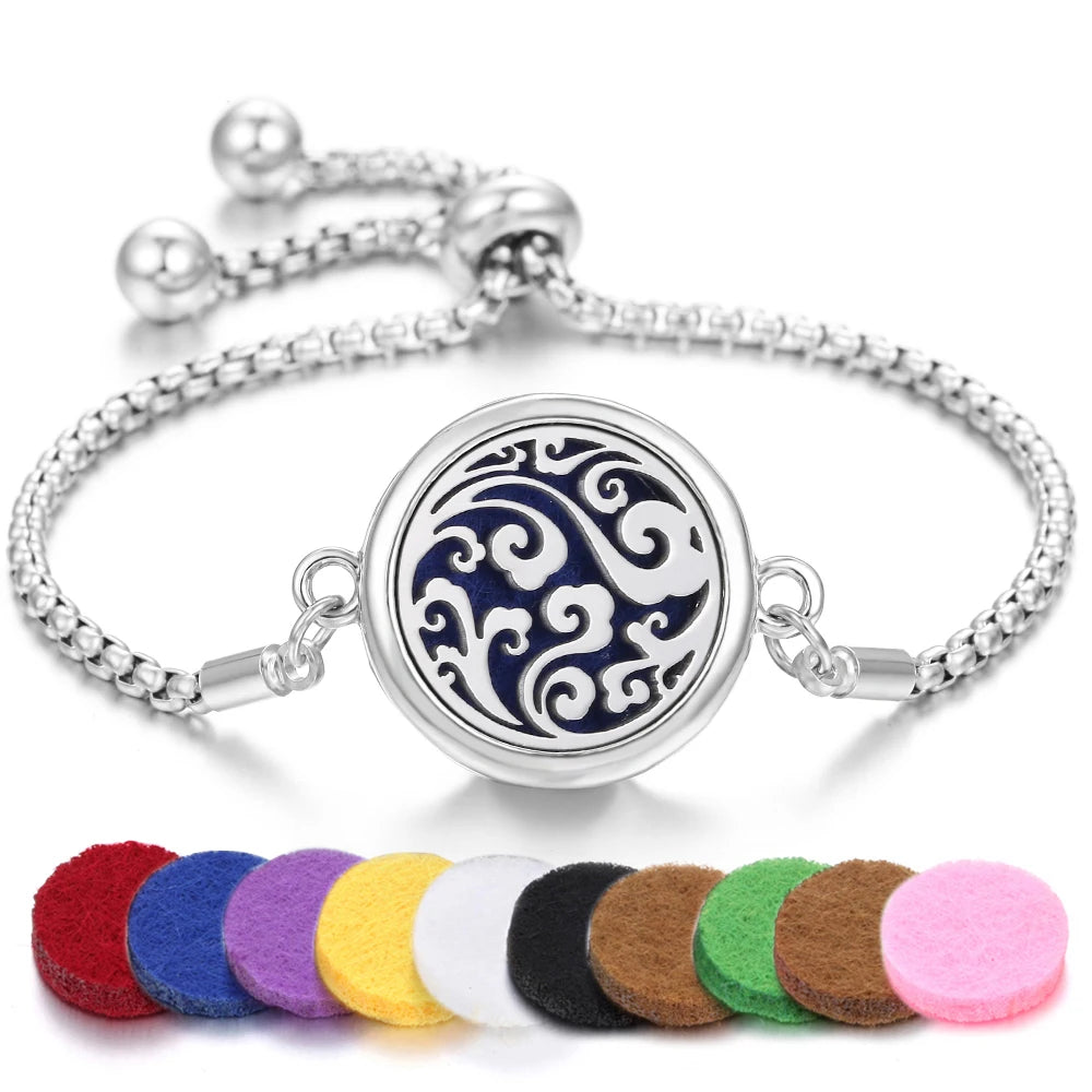 Slider Chain Diffuser Bracelet