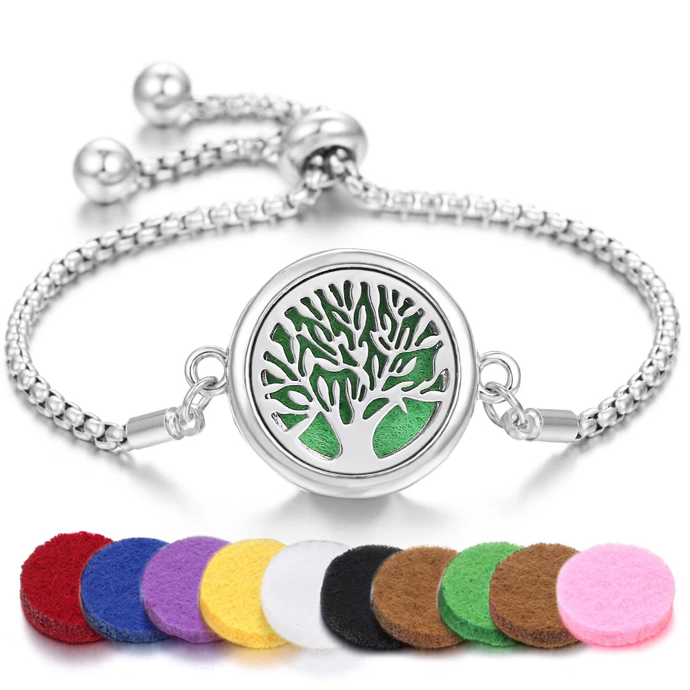 Slider Chain Diffuser Bracelet