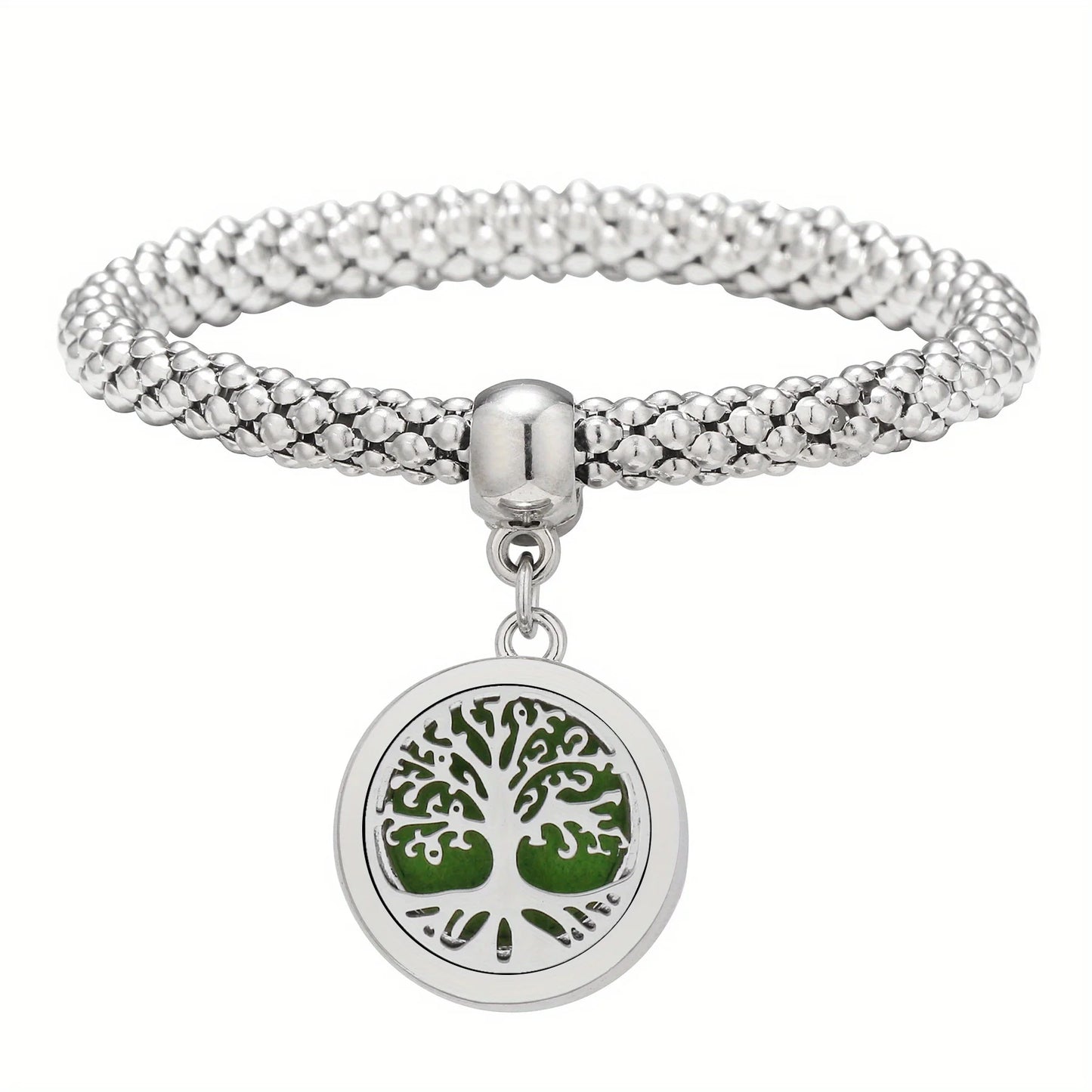 Bracelet with Corn Chain & Hollow Design