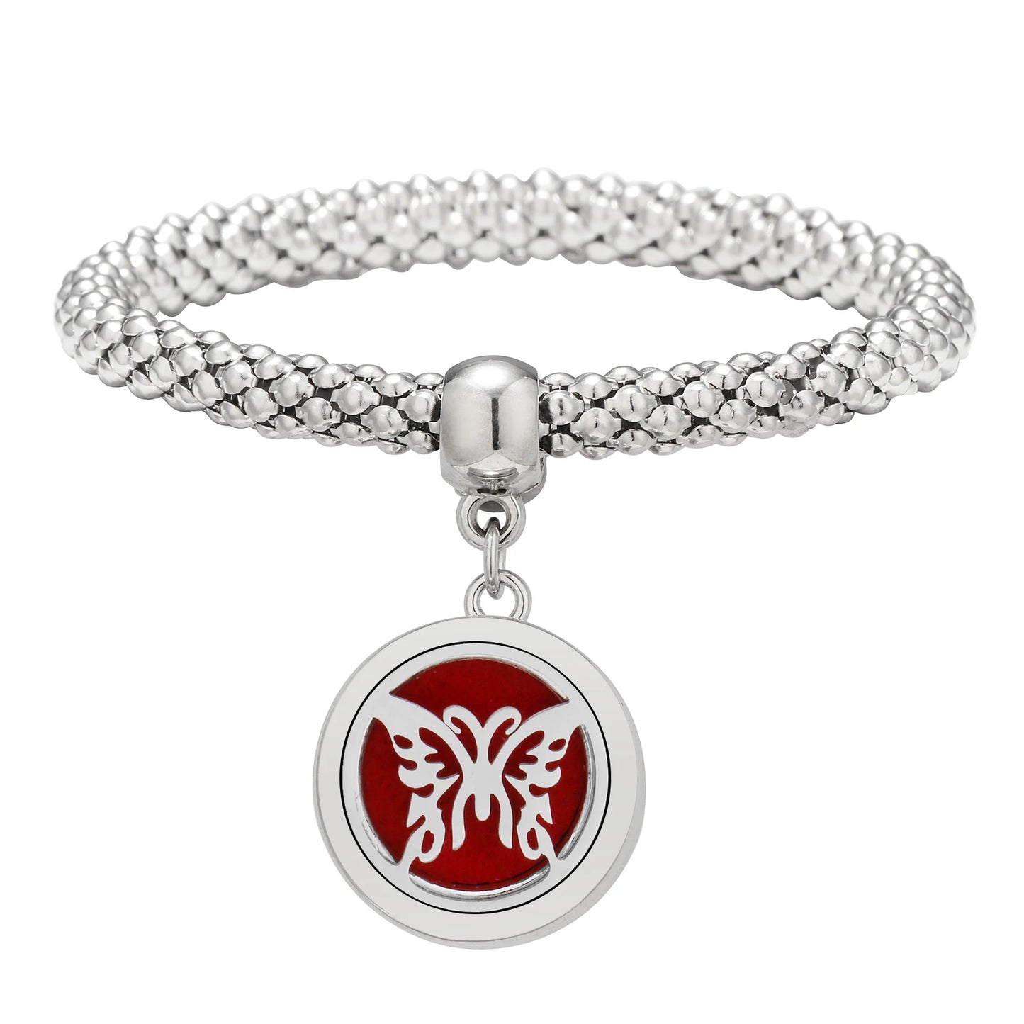 Bracelet with Corn Chain & Hollow Design