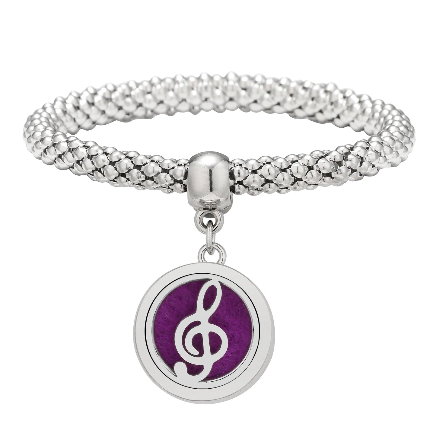 Bracelet with Corn Chain & Hollow Design