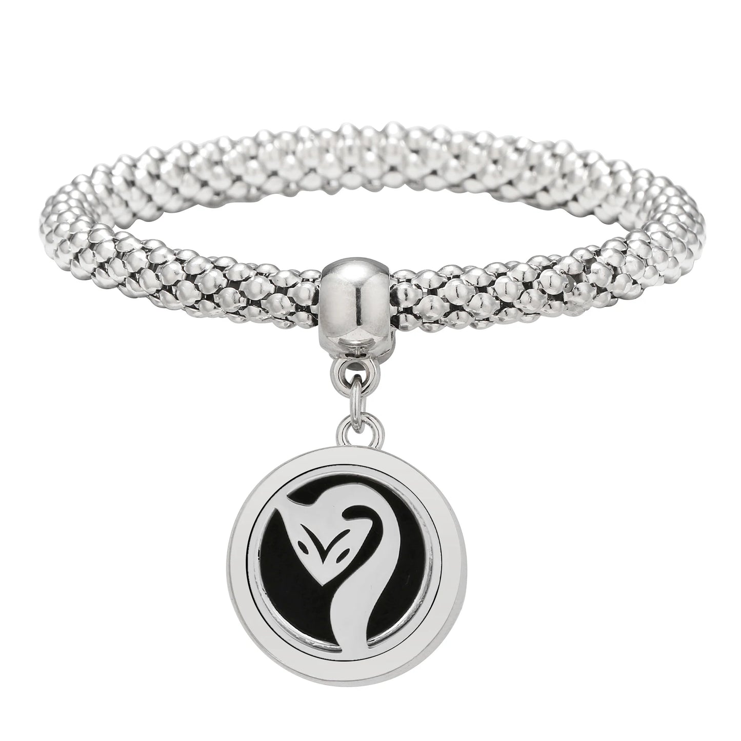 Bracelet with Corn Chain & Hollow Design