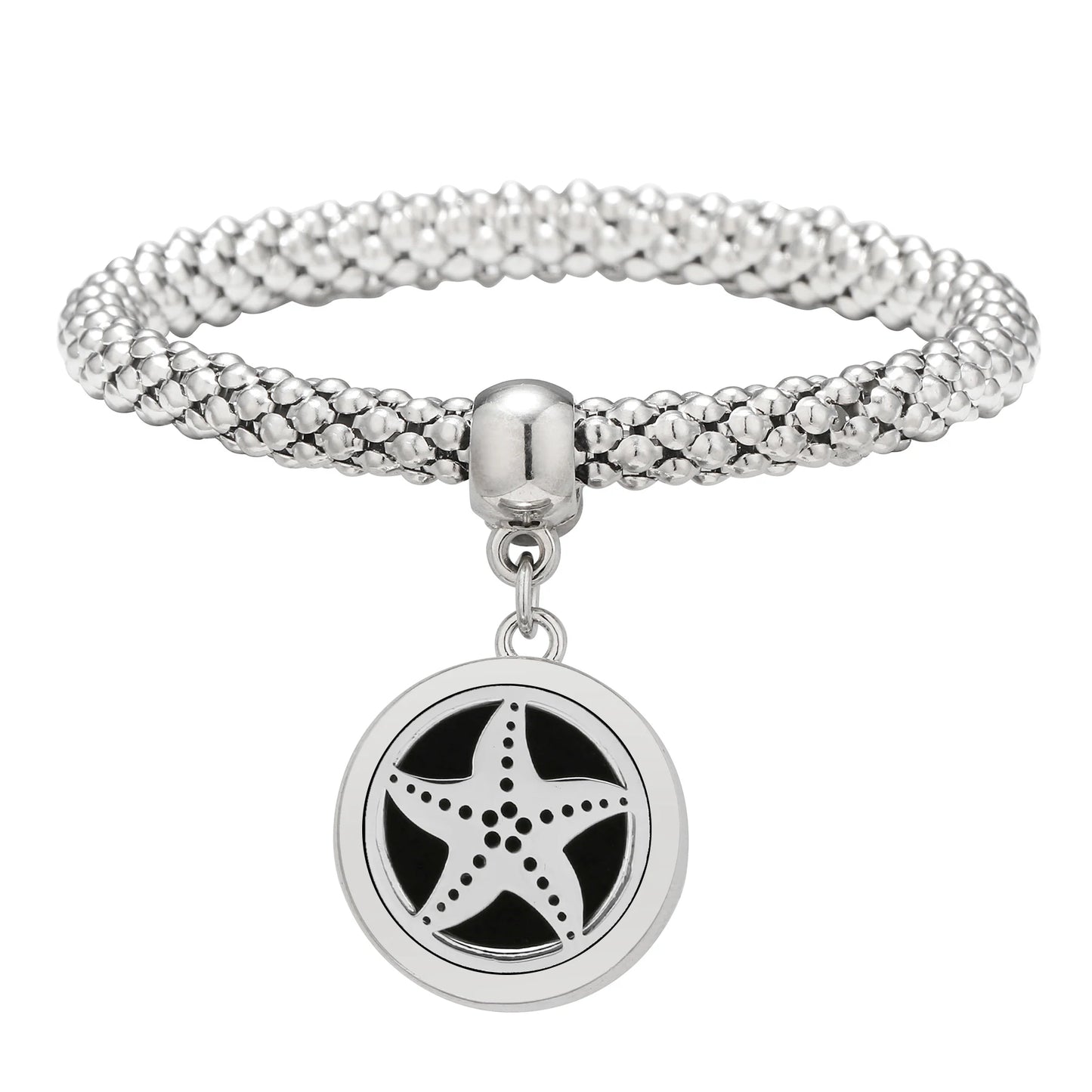 Bracelet with Corn Chain & Hollow Design