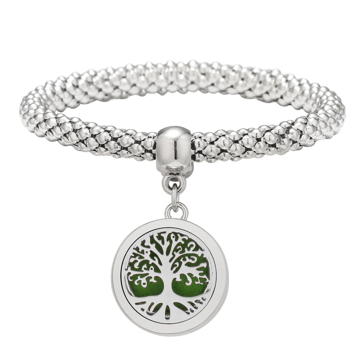 Bracelet with Corn Chain & Hollow Design