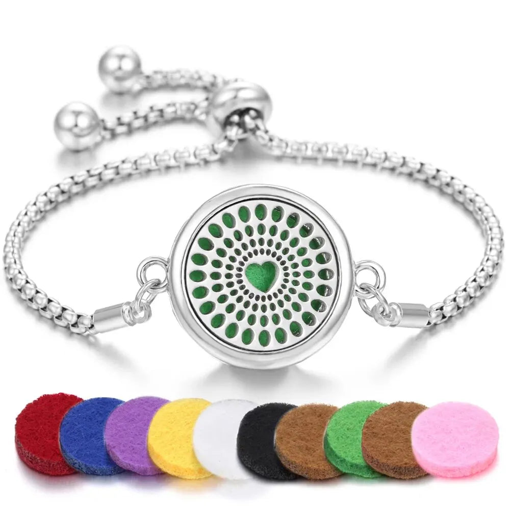 Slider Chain Diffuser Bracelet