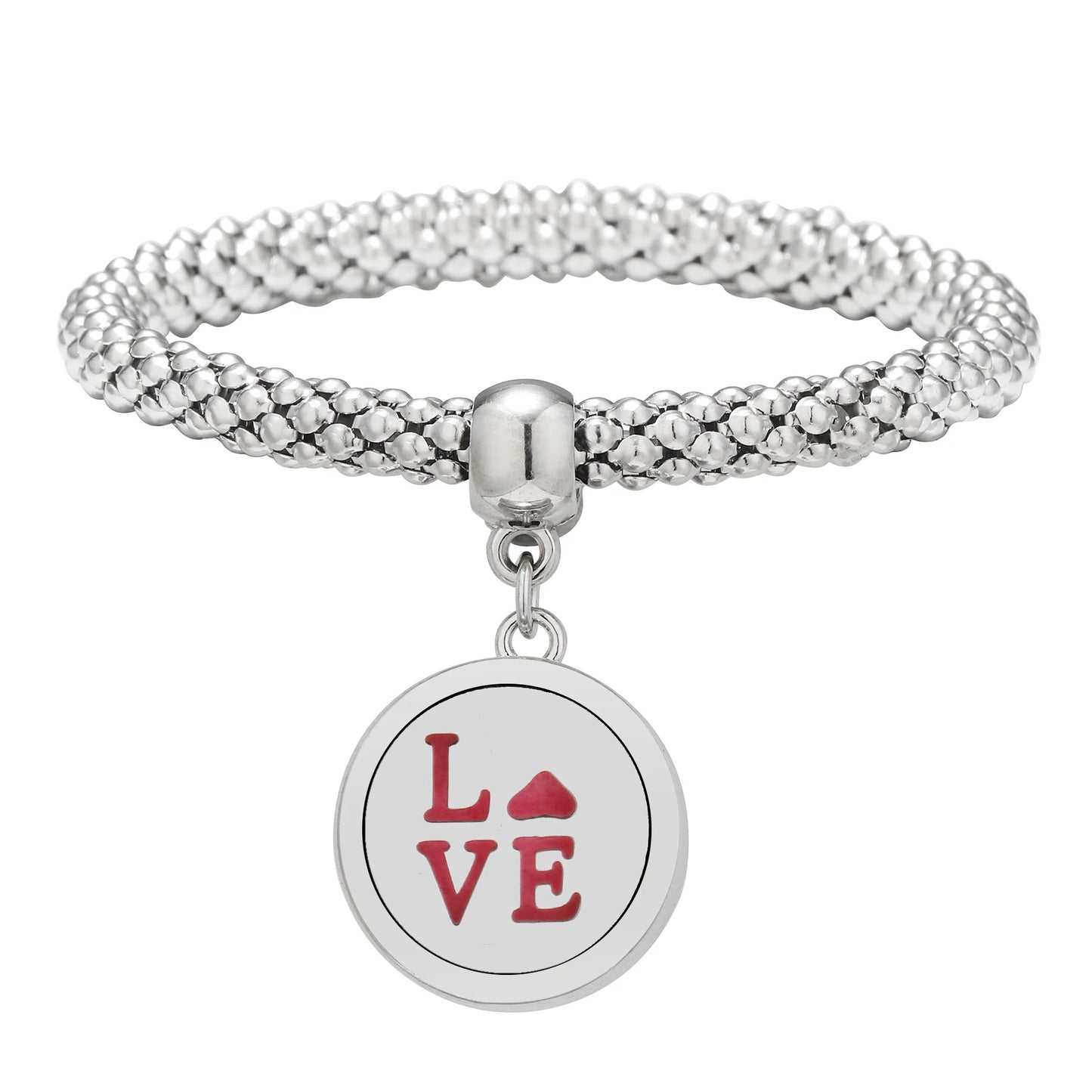 Bracelet with Corn Chain & Hollow Design