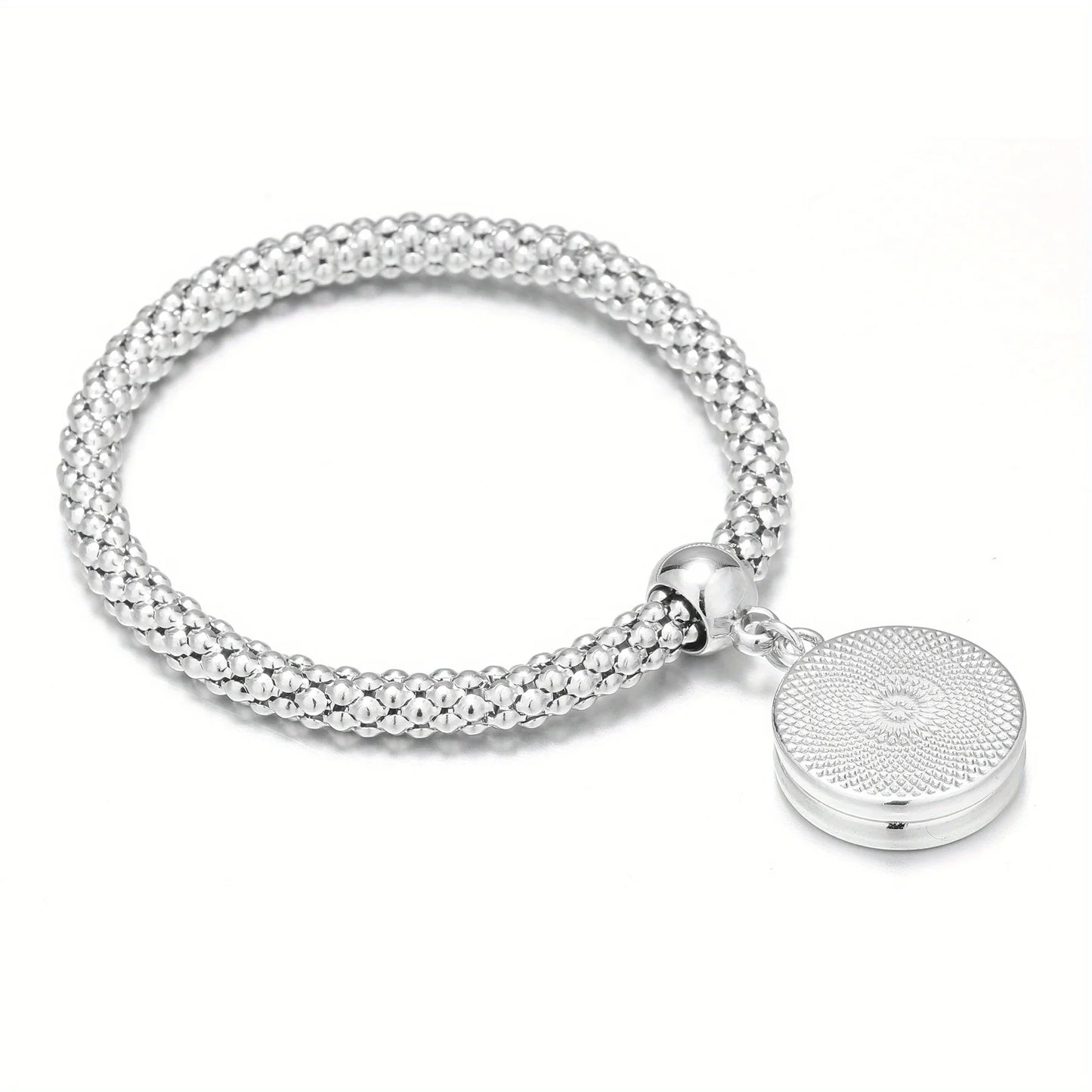 Bracelet with Corn Chain & Hollow Design