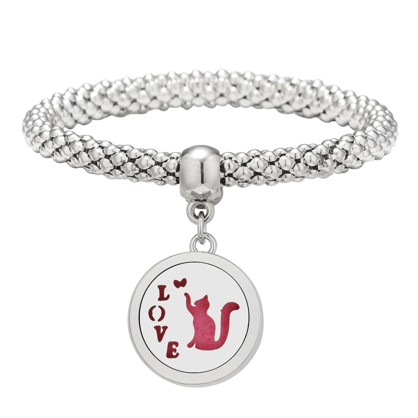 Bracelet with Corn Chain & Hollow Design