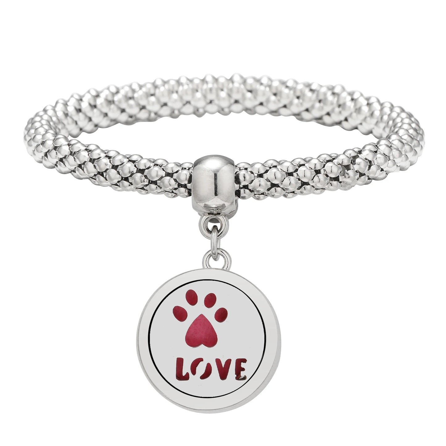Bracelet with Corn Chain & Hollow Design
