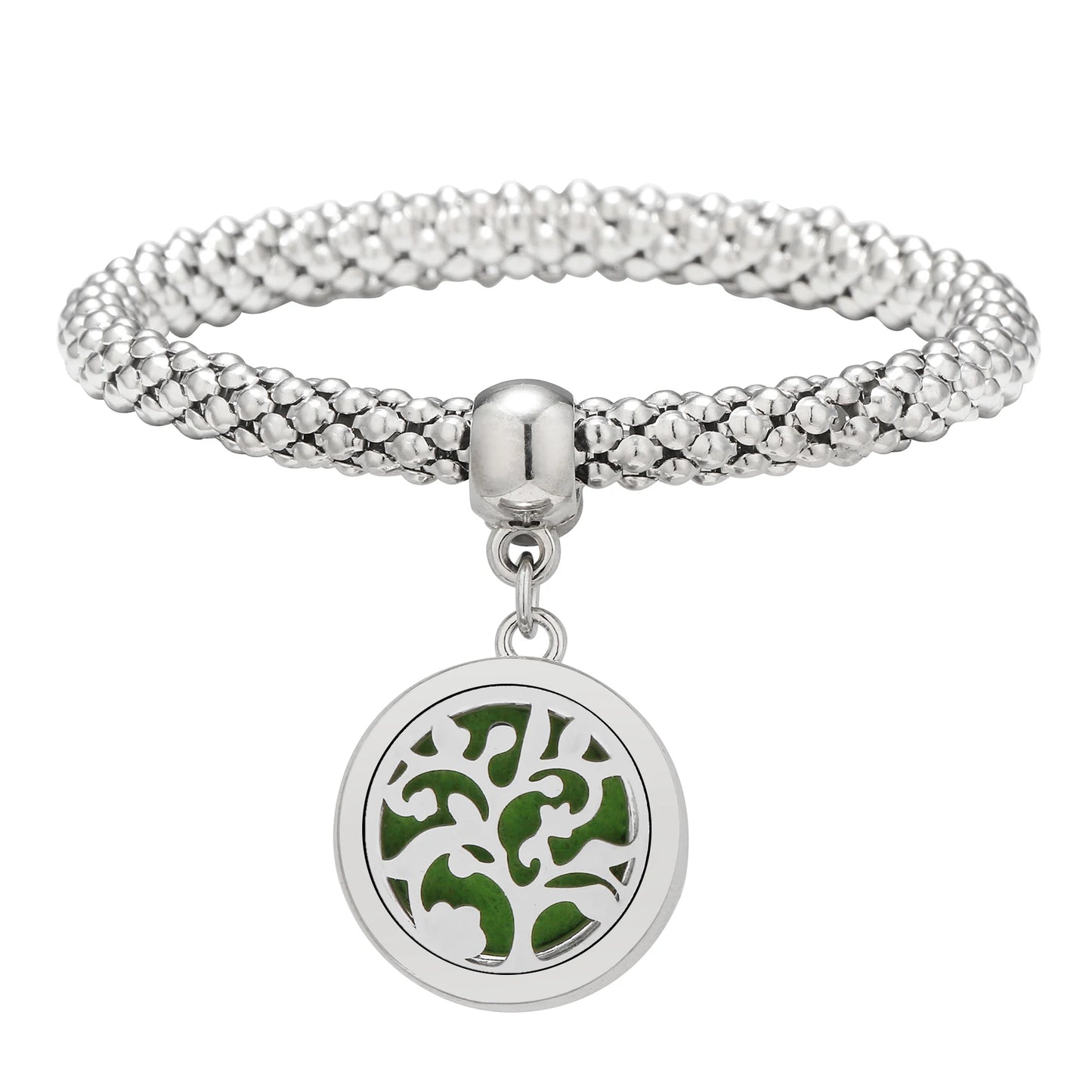Bracelet with Corn Chain & Hollow Design