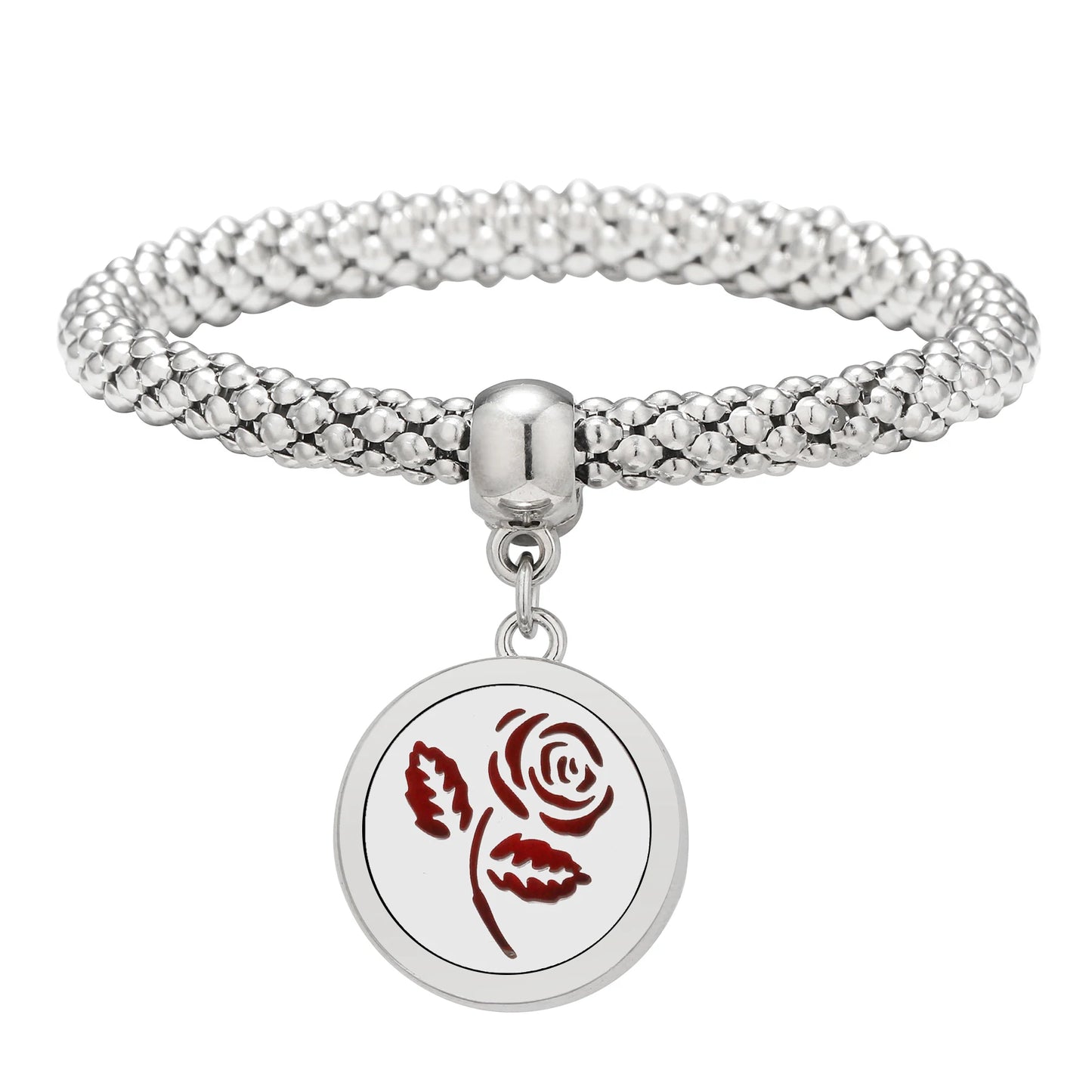 Bracelet with Corn Chain & Hollow Design