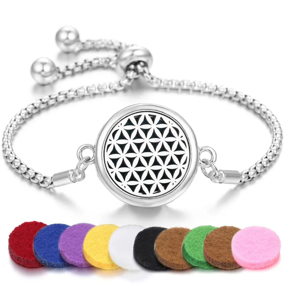 Slider Chain Diffuser Bracelet