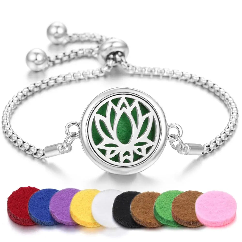 Slider Chain Diffuser Bracelet